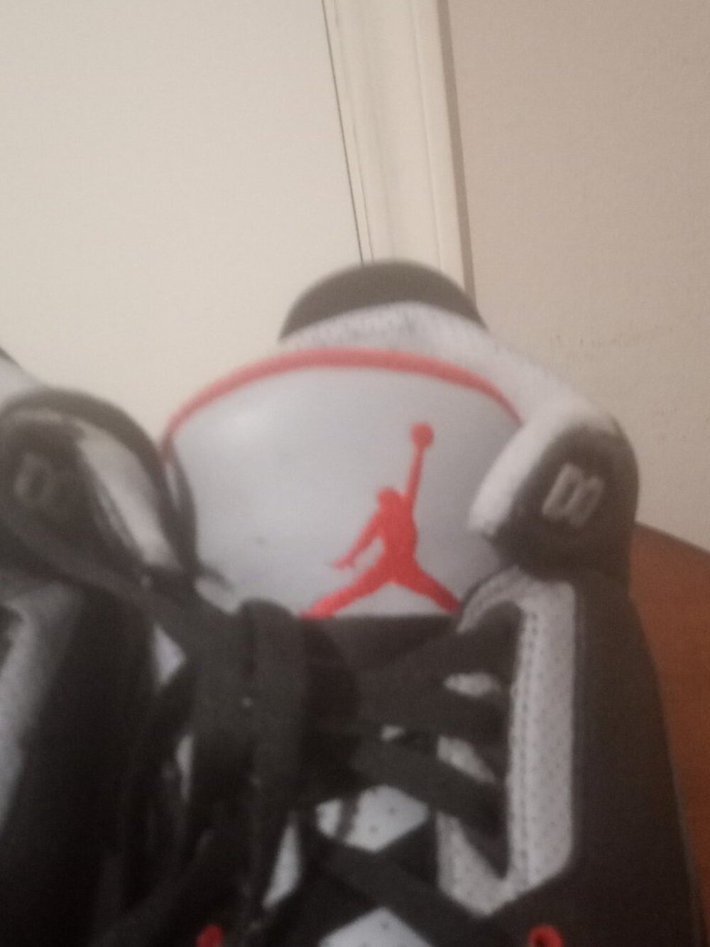 Nike Air Jordan 3 Retro OG Black Cement (854262-001) - Men's US Size 8.5 - Picture 7 of 14